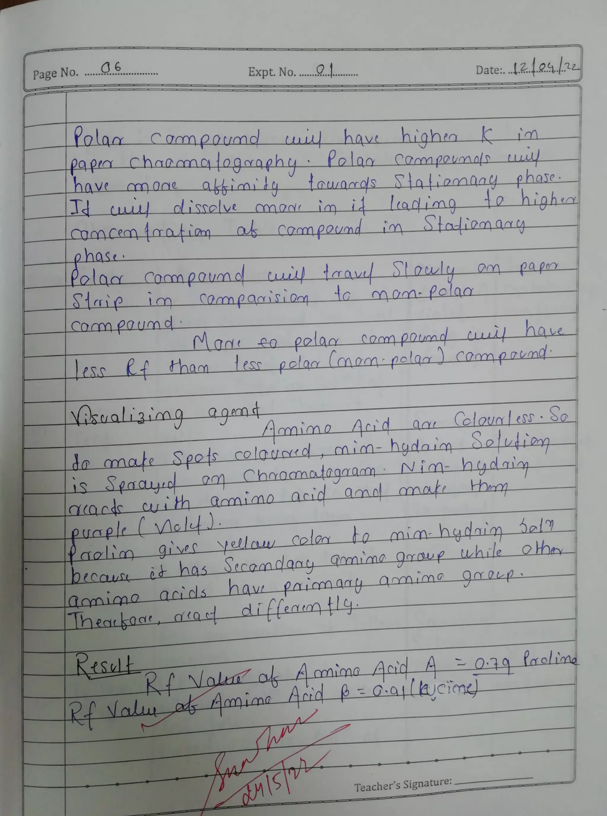 Molecules Of Life Bsc 2nd Semester Chemistry Practical | PDF