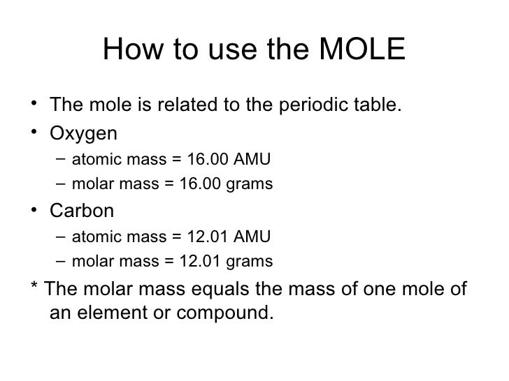 Oxygen Molar Mass Of Oxygen