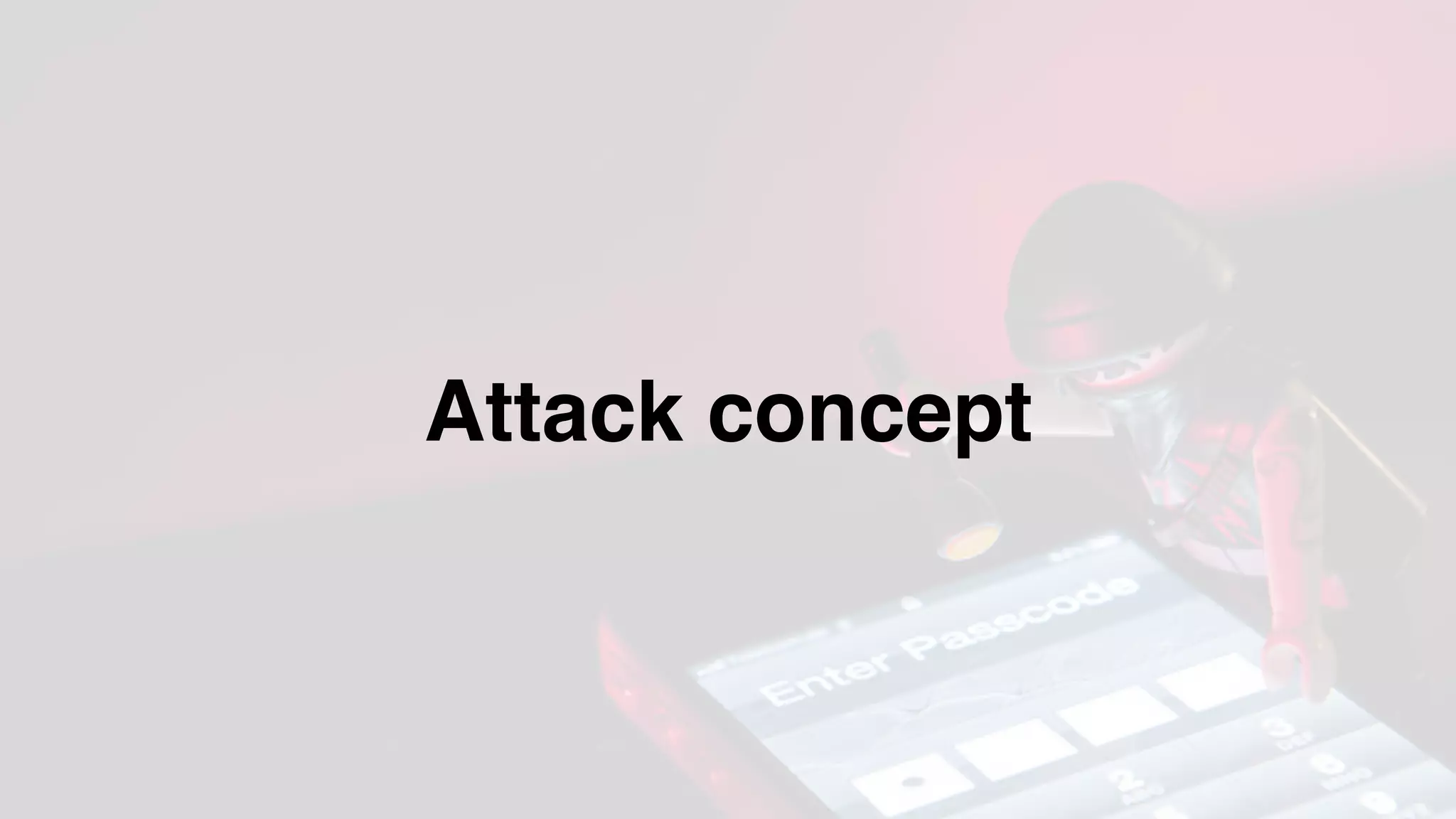 Attack concept
 