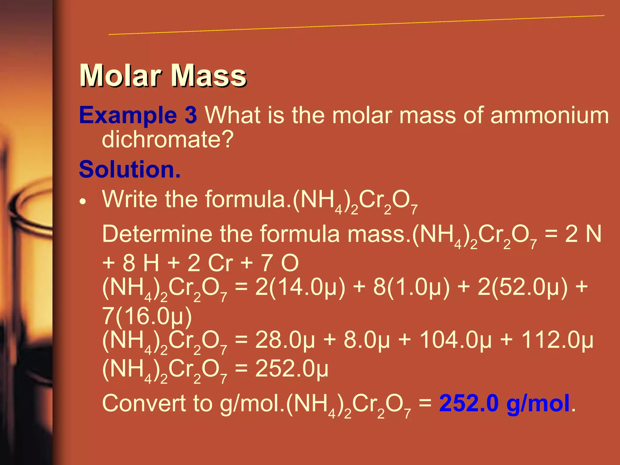 Moles | PPT