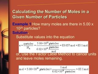 Moles | PPT