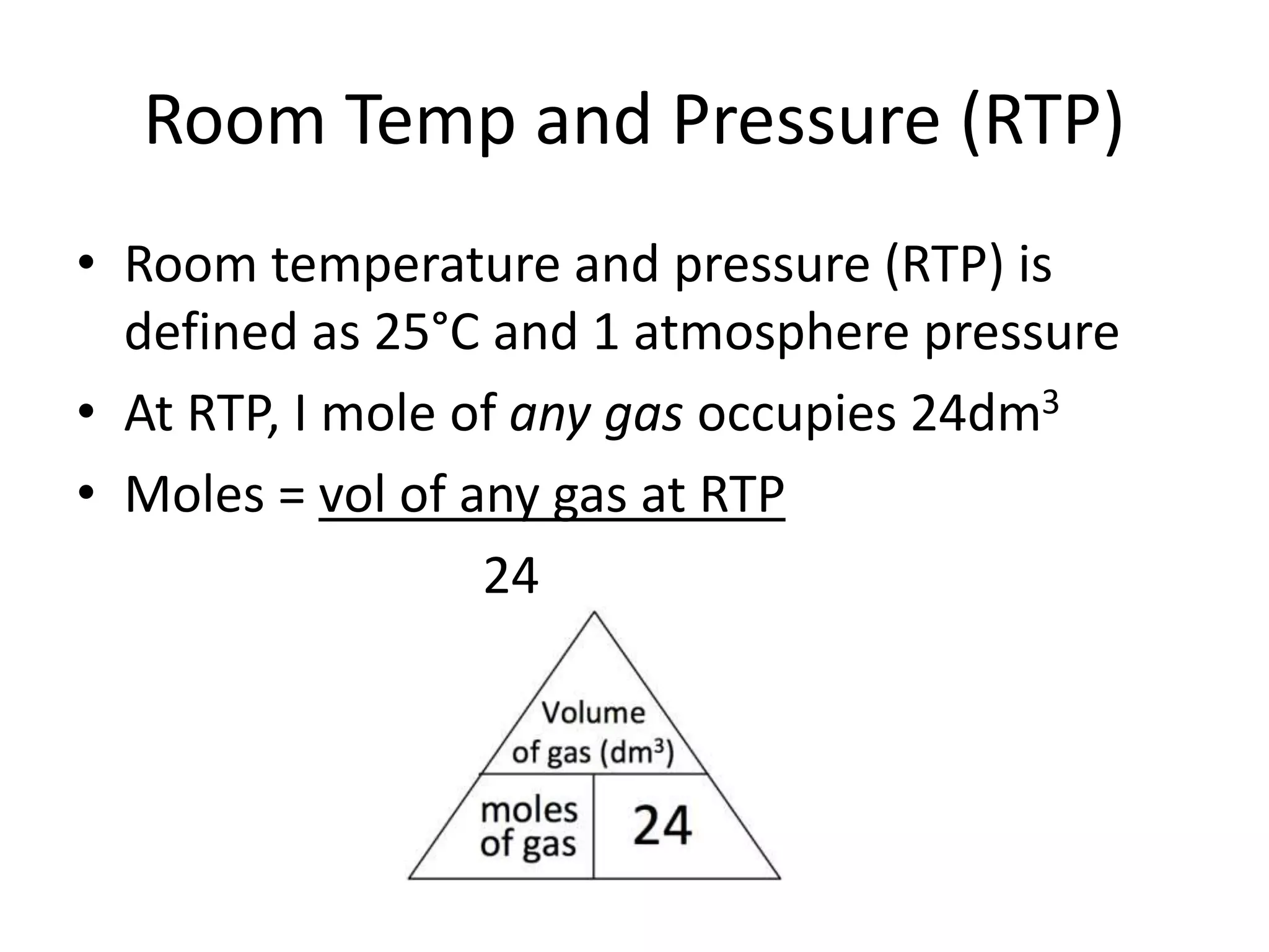 Moles of gases.pptx | Chemistry | Science