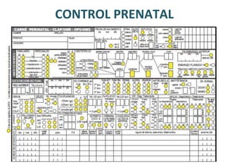 CONTROL PRENATAL
 