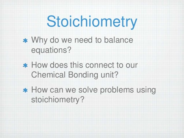 95 atomic number PowerPoint Stoichiometry