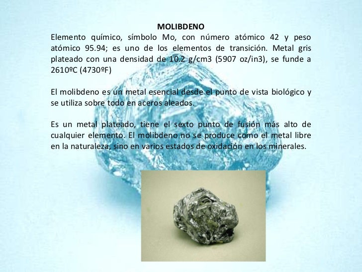 Molibdeno