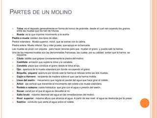 Molinos tradicionales de tineo