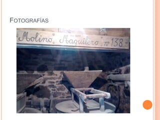 Molinos tradicionales de tineo
