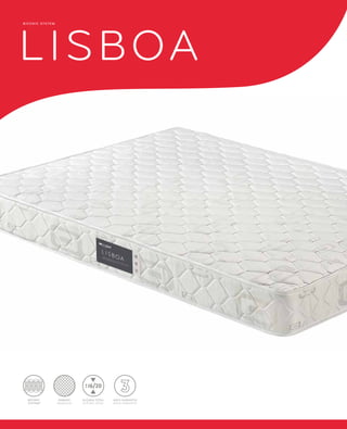 BICONIC SYSTEM LISBOA 
16/20 
ALÇADA TOTAL 
ALTURA TOTAL 
BICONIC 
SYSTEM® 
ANYS GARANTIA 
AÑOS GARANTÍA 
DAMASC 
DAMASCO 
 