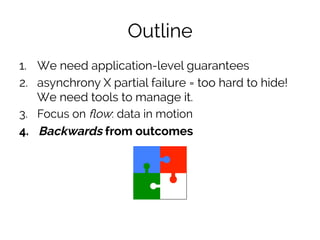RICON keynote: outwards from the middle of the maze