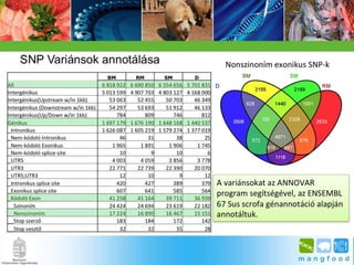 BpSM 2014.03. - Molnár János: A mangalica genom jellemzése bioinformatikai módszerekkel