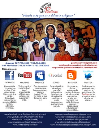 DIRECTORIO PAULINAS