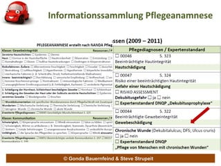 Informationssammlung Pflegeanamnese © Gonda Bauernfeind & Steve Strupeit  