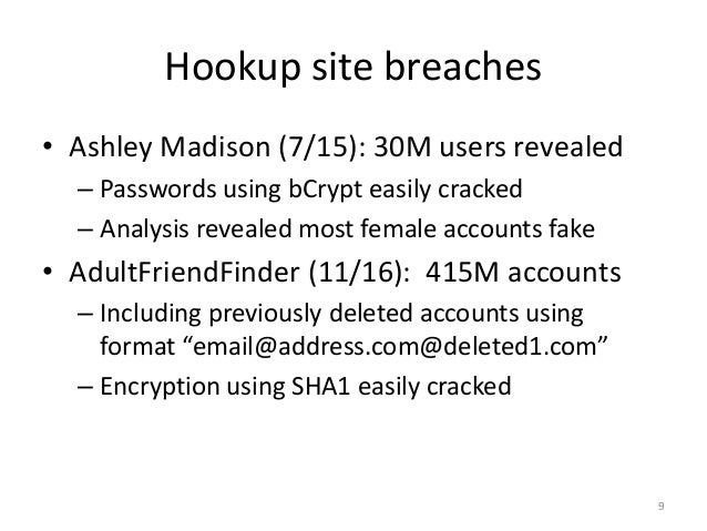 ashley madison fake