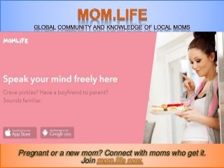 Pregnant or a new mom? Connect with moms who get it.
Join mom.life now.
 