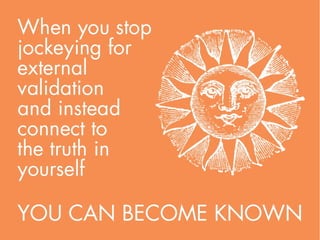 Fear & Becoming Known: Connection and Growth Through Selfish Acts