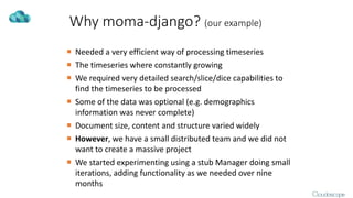 moma-django overview --> Django + MongoDB: building a custom ORM layer ...