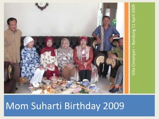 Mom Birthday 2009