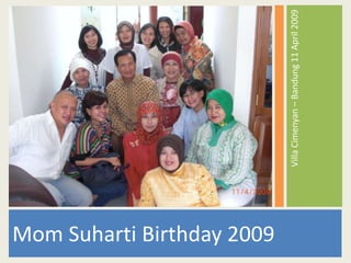 Mom Birthday 2009