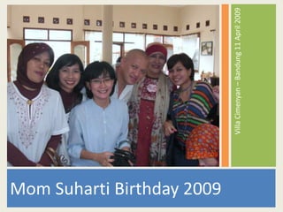 Mom Birthday 2009