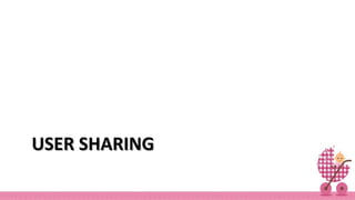 USER SHARINGUSER SHARING
 