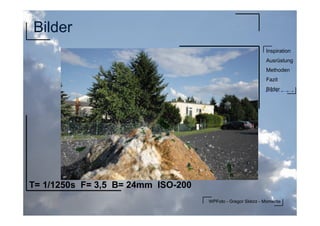 WPFoto - Gregor Sklorz - Momente
Inspiration
Ausrüstung
Methoden
Fazit
Bilder
Bilder
T= 1/1250s F= 3,5 B= 24mm ISO-200
 