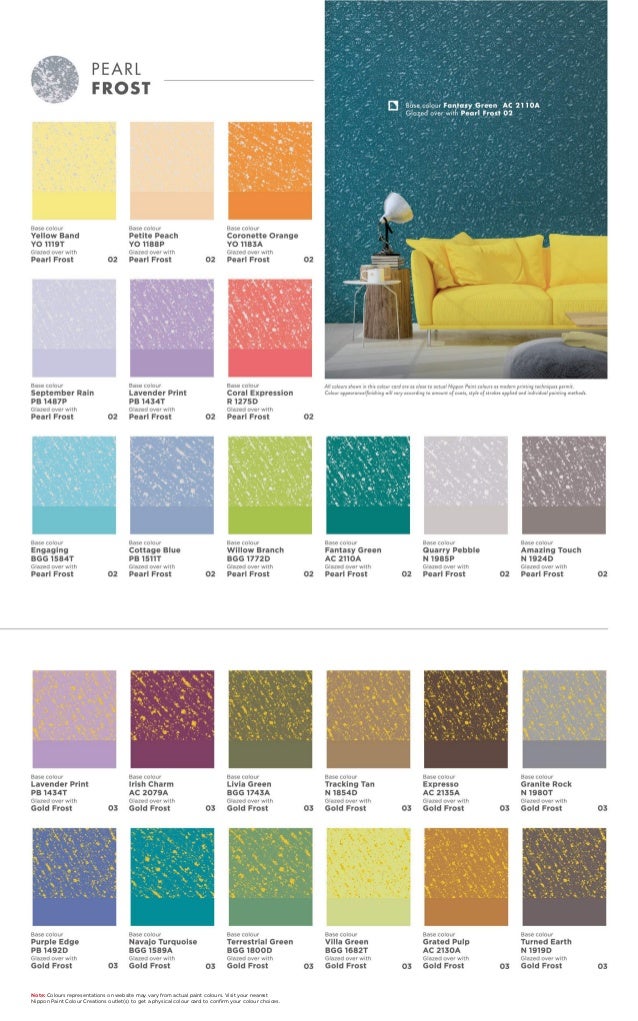 Nippon Paint Malaysia Colour Chart