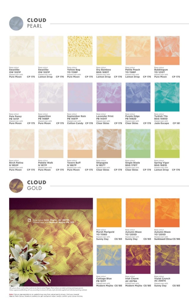 Nippon Paint Malaysia Colour Chart