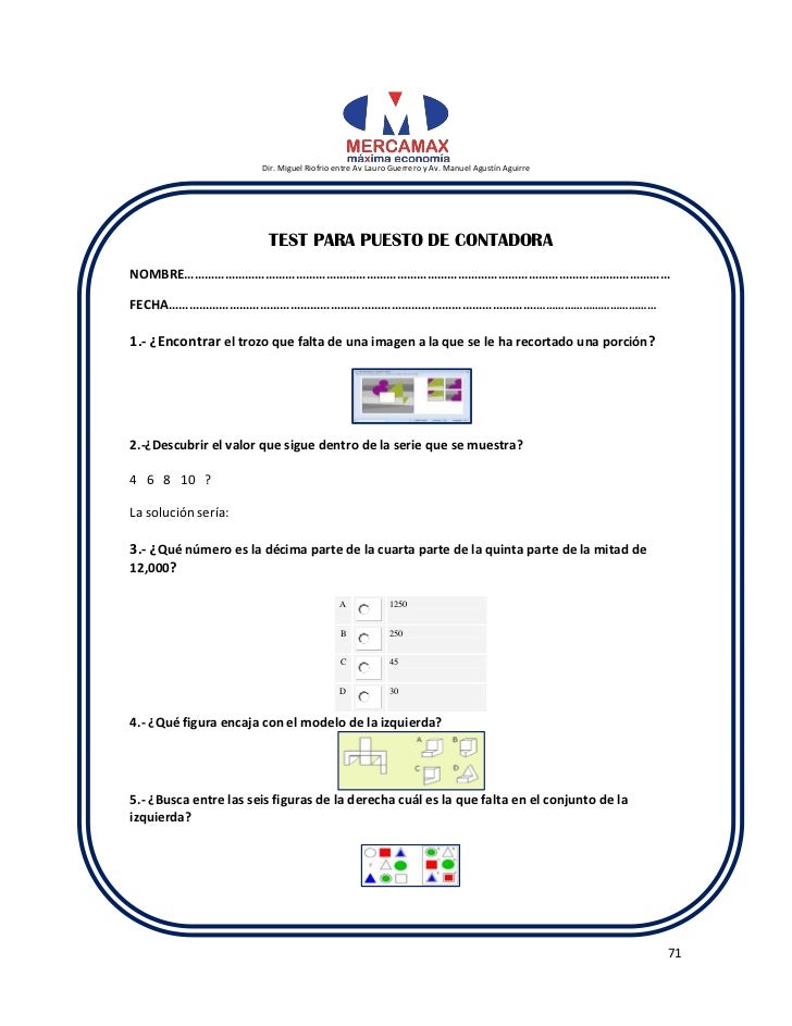 Tecnicas de admision de empleo