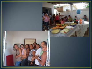 Momento de comunhão - almoço com a turma.