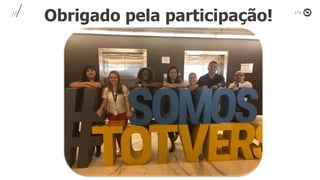 Obrigado pela participação!
 