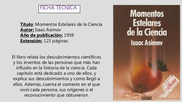 Momentos Estelares De La Ciencia