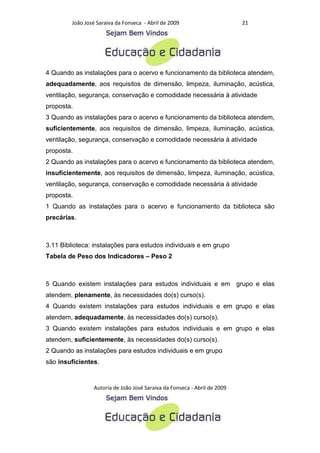 Criterios para a analise de polos de educacao a distancia