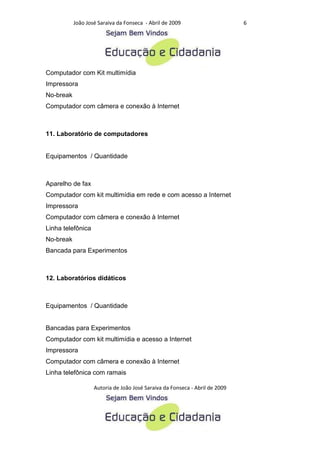 Criterios para a analise de polos de educacao a distancia