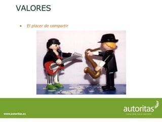 El placer de compartir VALORES 