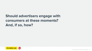 © 2014 IPG Media Lab. Proprietary & Confidential
Why simply take the same old ad formats and apply them o mobile?
12
Should advertisers engage with
consumers at these moments?
And, if so, how?
 
