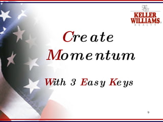 C reate  M omentum W ith 3  E asy  K eys 