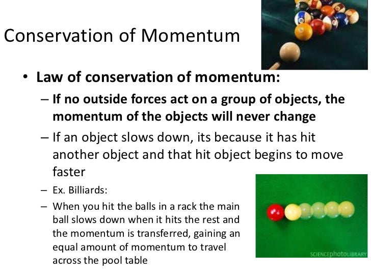Momentum and inertia