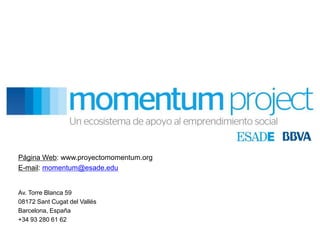 Generar conocimiento relativo al sector de los emprendimiento sociales y las estrategias más exitosas para escalar su impacto 