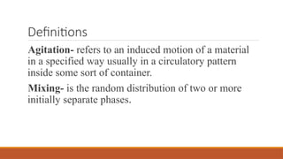 MO module 7 of mechanical operations course | PPTX