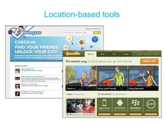 Location-based tools 
