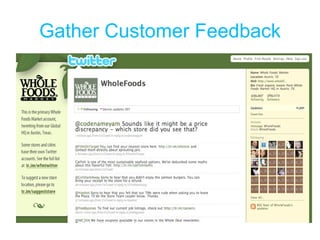 Gather Customer Feedback 