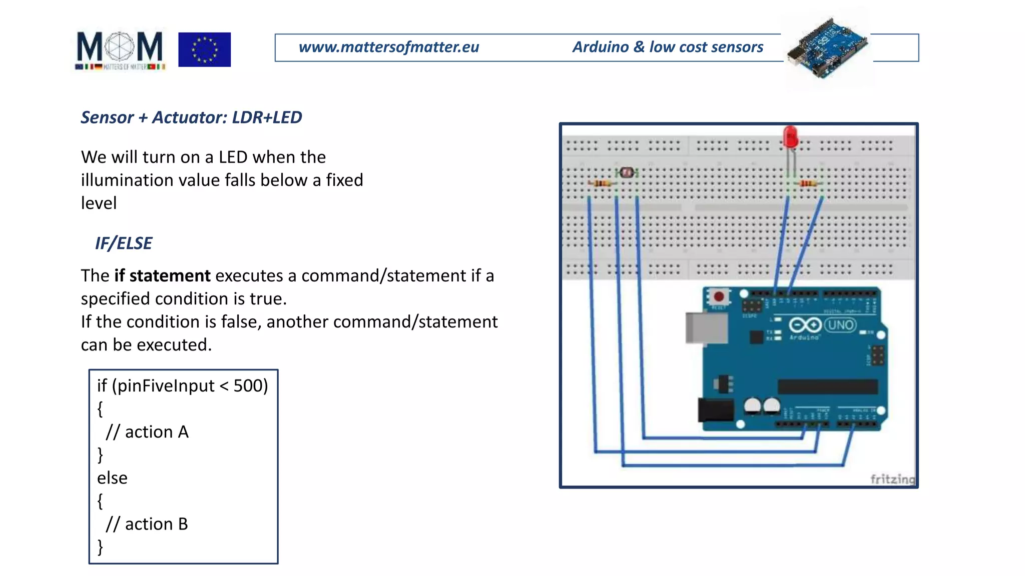 Mom presentation_monday_arduino in the physics lab | PPT