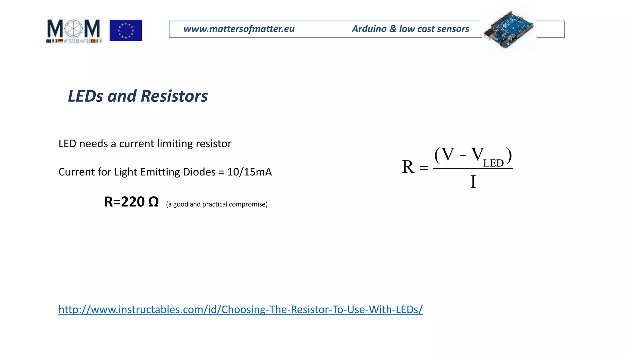 Mom presentation_monday_arduino in the physics lab | PPT