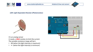 Mom presentation_monday_arduino in the physics lab | PPT