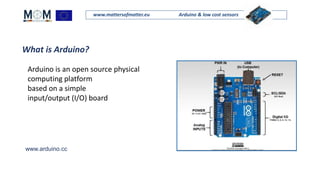 Mom presentation_monday_arduino in the physics lab | PPT