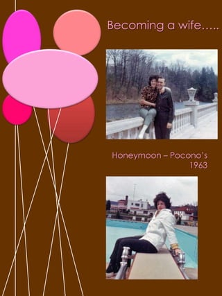 Becoming a wife…..Honeymoon – Pocono’s 1963