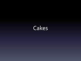 Cakes

 
