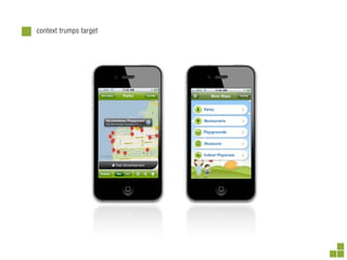 context trumps target
 
