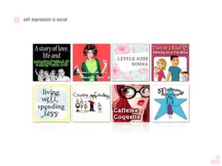 self-expression is social
 