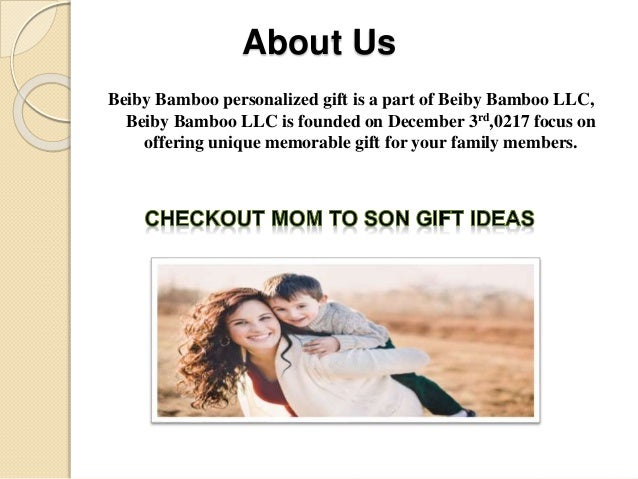 to son from mom gifts